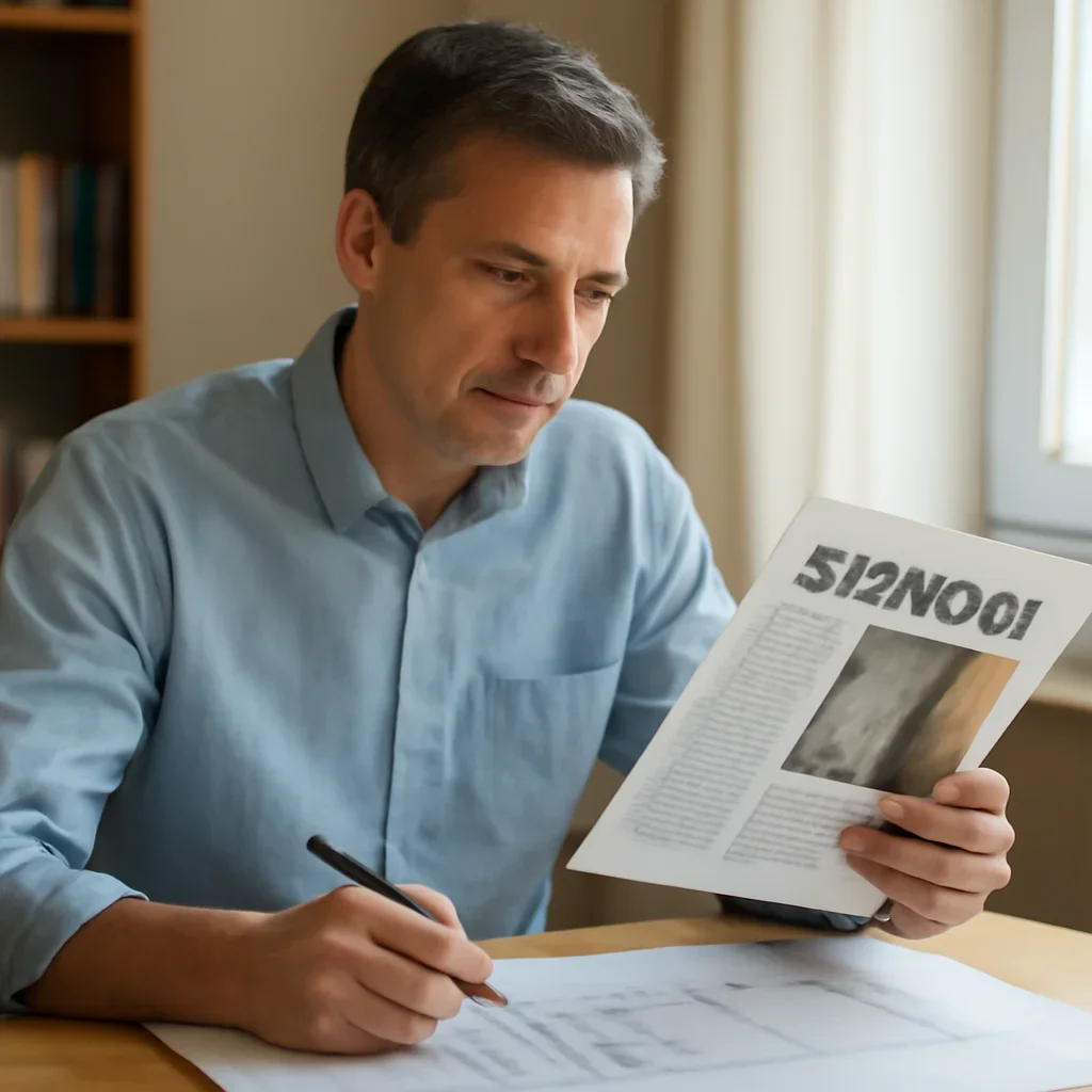 Homeowner turning article research into a home elevator plan