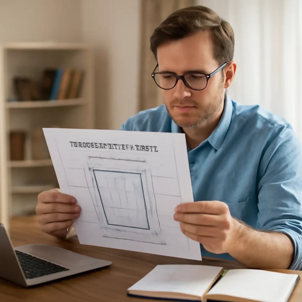 Homeowner turning article research into a home elevator plan