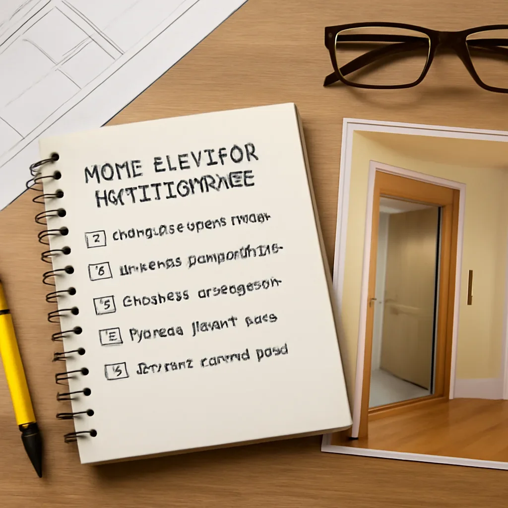 Supporting image for the article Home Elevator Maintenance Checklist