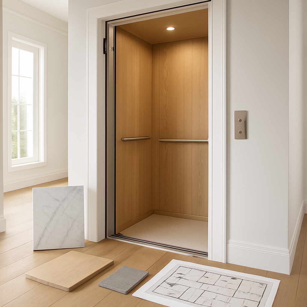 Residential elevator project comparison for compact homes seniors and luxury design
