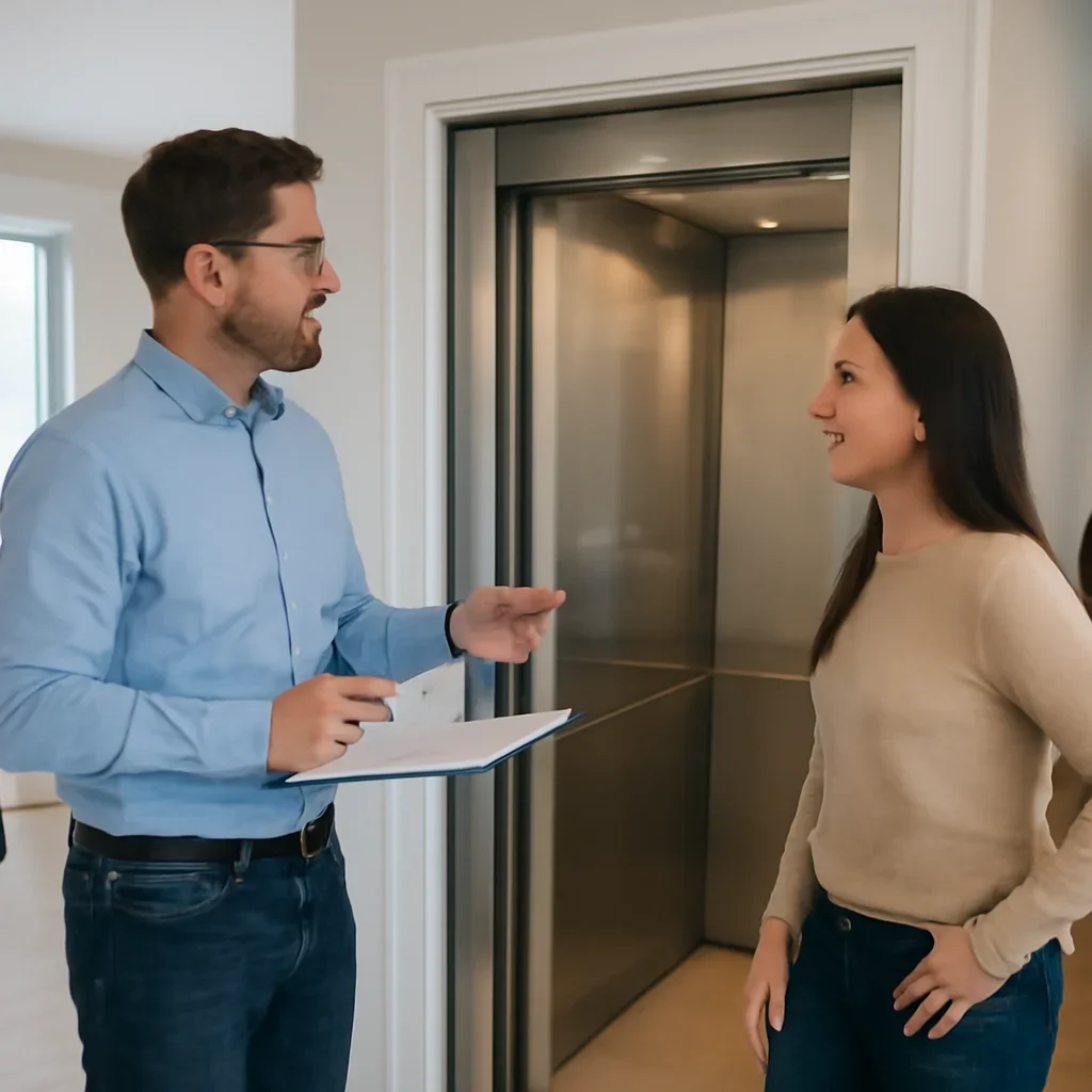 Residential elevator project review for a home in Alberta