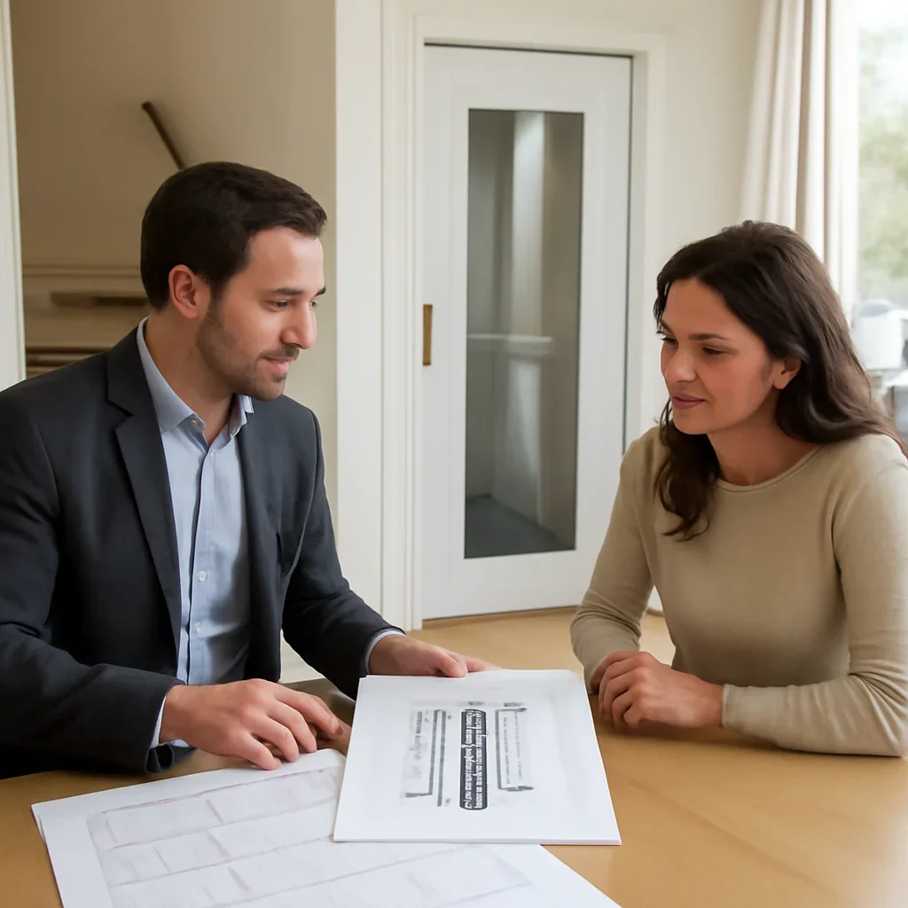 Residential elevator planning discussion for home elevators