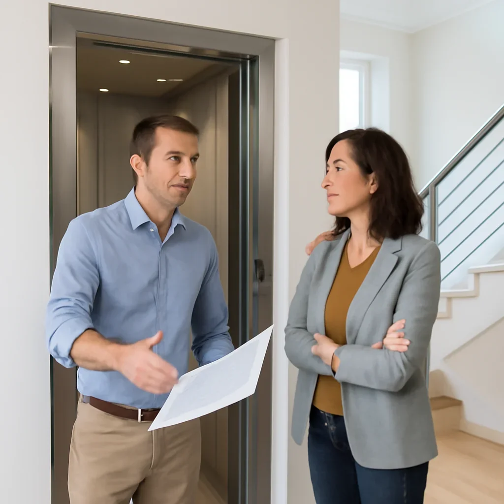 Residential elevator project review for a home in Toronto