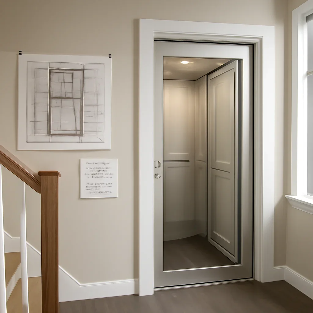 Supporting image for the article Home Lift vs Residential Elevator