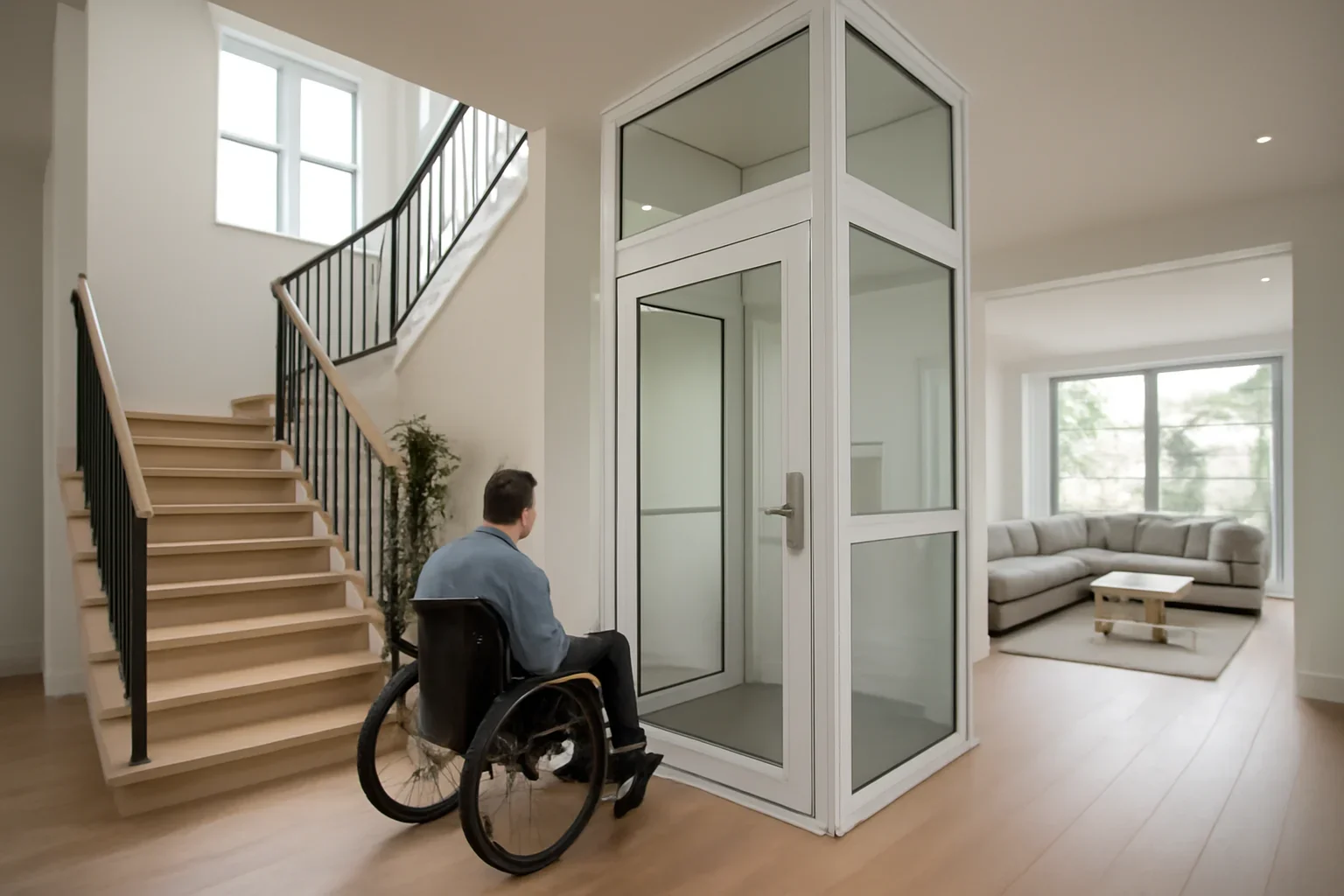 Wheelchair Home Elevators planned for a modern multi-storey home